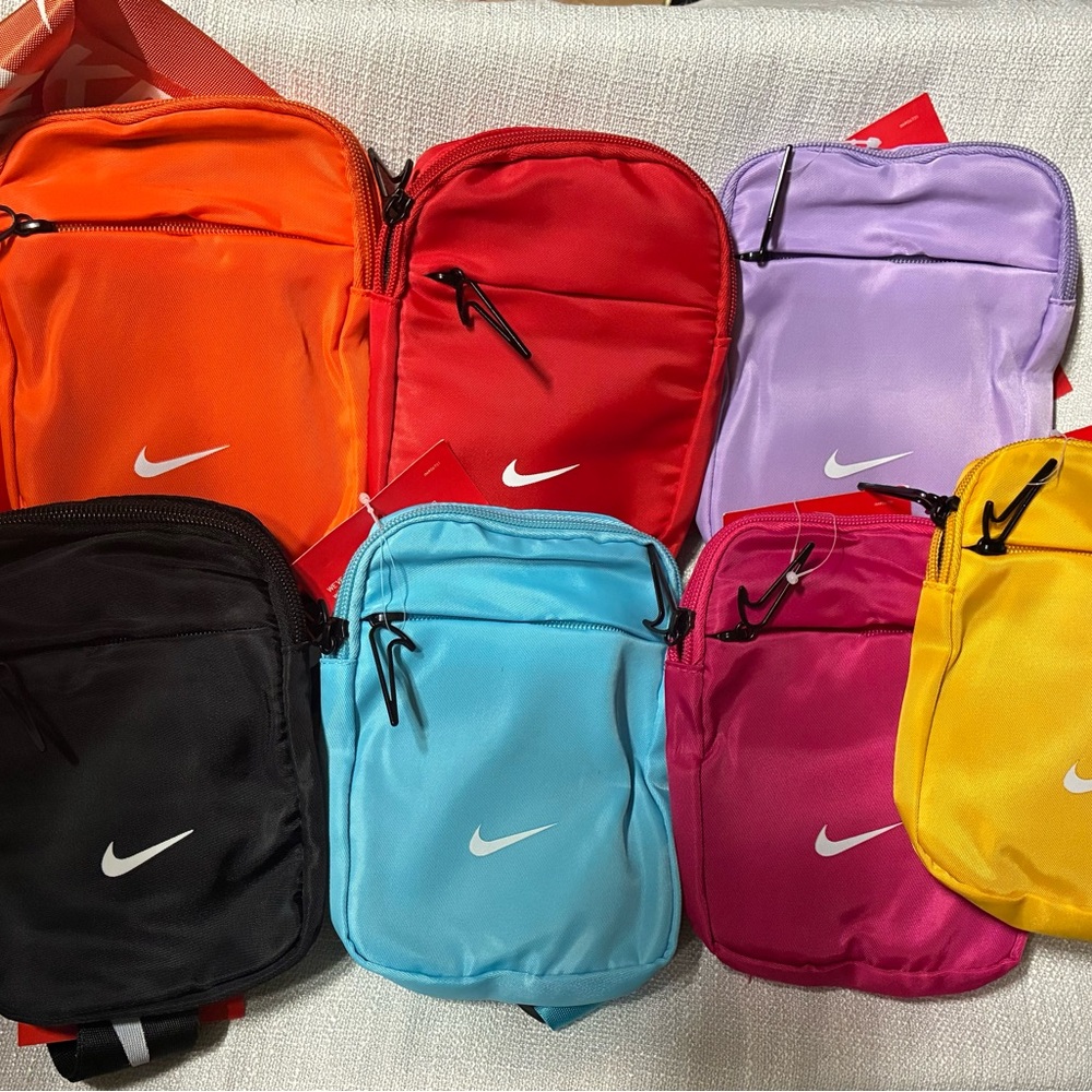 Nike Women's Crossbody Bags - Black, Red, Orange, Pink, Purple, Blue